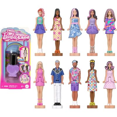 Mattel Mini BarbieLand Fashionistas - Bambola con Smalto Mattel Mini BarbieLand Fashionistas - Bambola con Smalto