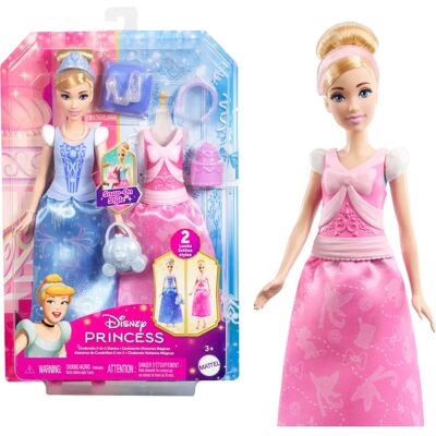 Disney Princess Cinderella - Mehrfarbige Puppe - Kinder 3+ Disney Princess Cinderella - Mehrfarbige Puppe - Kinder 3+