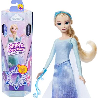Disney Frozen JBG59 docka - Spin & Reveal Elsa - Docka Disney Frozen JBG59 docka - Spin & Reveal Elsa - Docka