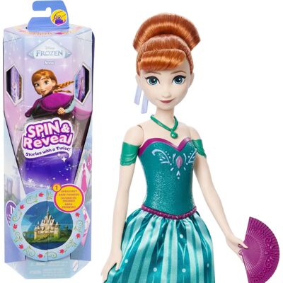 Disney Frozen Queen Anna Puppe - Überrascher Zubehör & Aufkleber Disney Frozen Queen Anna Puppe - Überrascher Zubehör & Aufkleber