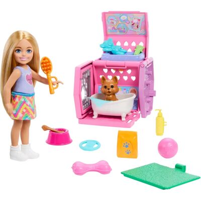 Mattel Chelsea JDF89 Puppe - Blond, Spielset, Zubehör Mattel Chelsea JDF89 Puppe - Blond, Spielset, Zubehör