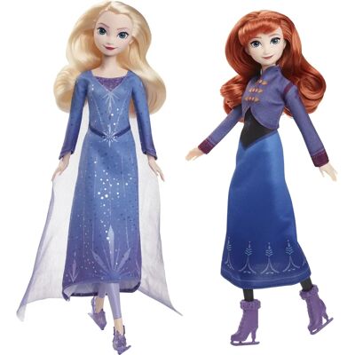 Bambola Frozen Disney JBG54 - Giocattolo di Ruolo Viola Bambola Frozen Disney JBG54 - Giocattolo di Ruolo Viola