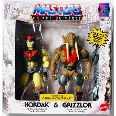 Mattel Masters do Universo - Kit de 2 figuras - 14 cm Mattel Masters do Universo - Kit de 2 figuras - 14 cm