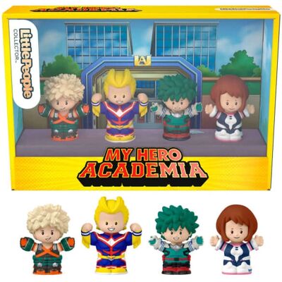 Fisher-Price - Little People Collector My Hero Academia - 4 Figuras - Caja - Action Figures Fisher-Price - Little People Collector My Hero Academia - 4 Figuras - Caja - Action Figures