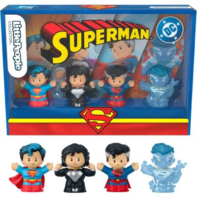 Conjunto de Coleccionista Superman de Little People de Fisher-Price - Figura Coleccionable Conjunto de Coleccionista Superman de Little People de Fisher-Price - Figura Coleccionable