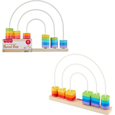 Fisher-Price JFG15 Regnbueperlebjelke Lær leke Fisher-Price JFG15 Regnbueperlebjelke Lær leke