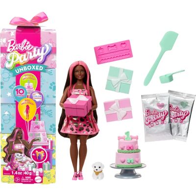 Barbie JFG71 Puppe - Ungeöffnete Haustier-Geburtstag - Puppe & Haustier Barbie JFG71 Puppe - Ungeöffnete Haustier-Geburtstag - Puppe & Haustier