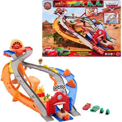 Mattel JFL57 Pista de Rescate Lightning McQueen - Set de coches de juguete Mattel JFL57 Pista de Rescate Lightning McQueen - Set de coches de juguete