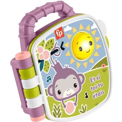 Fisher-Price JFN05 - Giocattolo musicale per bebè con luci e manico Fisher-Price JFN05 - Giocattolo musicale per bebè con luci e manico