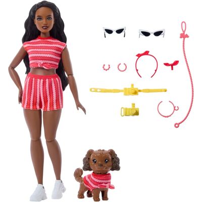 Barbie JFP37 Bambola Afroamericana - Bambola Barbie JFP37 Bambola Afroamericana - Bambola