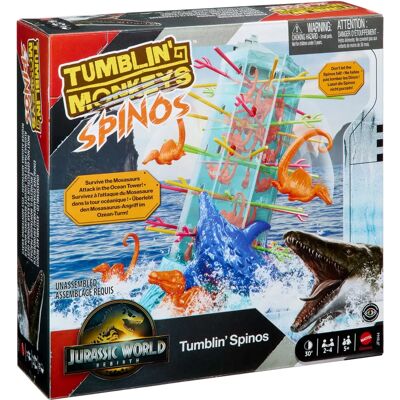 Gioco Tumblin' Monkeys Jurassic World Rebirth di Mattel - Gioco da Tavolo Gioco Tumblin' Monkeys Jurassic World Rebirth di Mattel - Gioco da Tavolo