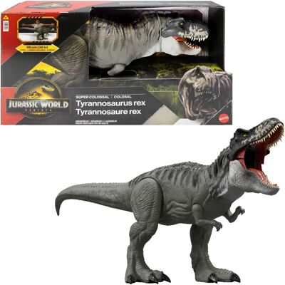 Mattel Jurassic World T-Rex Actiefiguur - 99cm, Beweegbare Gelenken, Realistisch Ontwerp Mattel Jurassic World T-Rex Actiefiguur - 99cm, Beweegbare Gelenken, Realistisch Ontwerp