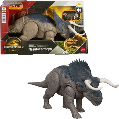 Jouet dinosaure Mattel JGC81 - Articulé, Action d'Attaque - Figurine pour Enfants Jouet dinosaure Mattel JGC81 - Articulé, Action d'Attaque - Figurine pour Enfants