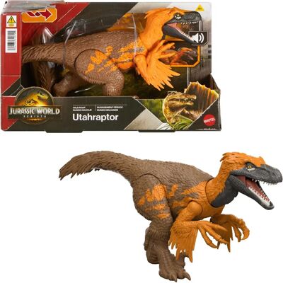 Mattel Utahraptor - Movable Jurassic World toy figure Mattel Utahraptor - Movable Jurassic World toy figure