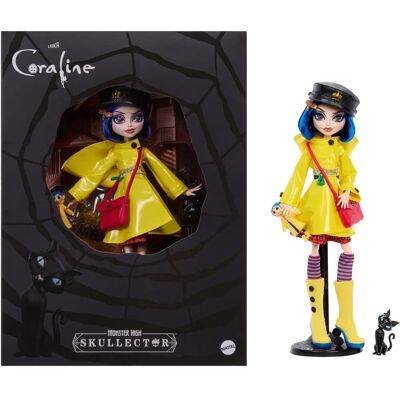Lalka Monster High JHK65 - Coraline - Lalka Lalka Monster High JHK65 - Coraline - Lalka