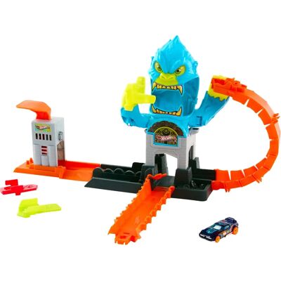 Hot Wheels City JHL92 Gorilla Slam Attack Playset - Legetøjssæt Hot Wheels City JHL92 Gorilla Slam Attack Playset - Legetøjssæt