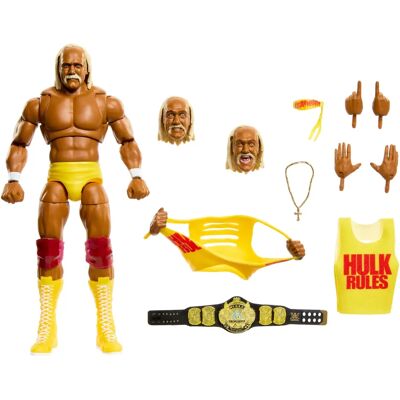 Mattel WWE Hulk Hogan Figura di 6 pollici - Giocattolo di wrestling Mattel WWE Hulk Hogan Figura di 6 pollici - Giocattolo di wrestling