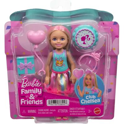 Mattel Barbie Family & Friends - Club Chelsea Happy Birthday Doll - Doll Mattel Barbie Family & Friends - Club Chelsea Happy Birthday Doll - Doll