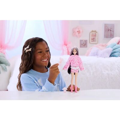 Barbie JJP66 Rosa con 10 Sorprese - Bambola Barbie JJP66 Rosa con 10 Sorprese - Bambola