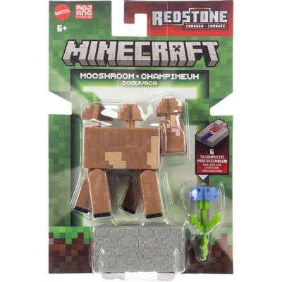 Mattel JJR95 Minecraft - Redstone Charged Mooshroom Spielzeug - Figur Mattel JJR95 Minecraft - Redstone Charged Mooshroom Spielzeug - Figur