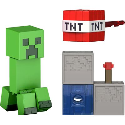 Figura Minecraft Creeper - 8 cm - Mattel Figura Minecraft Creeper - 8 cm - Mattel