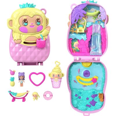 Polly Pocket Micro Scimmia Ananas Set - Giocattolo Polly Pocket Micro Scimmia Ananas Set - Giocattolo