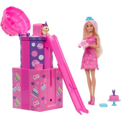Lalka Barbie JKF66 - Niespodzianka Urodziny Lalka Barbie JKF66 - Niespodzianka Urodziny