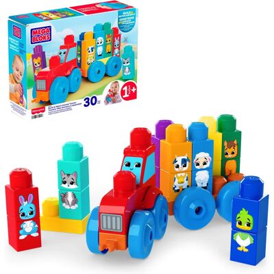 MEGA BLOKS JKG33 Jouet de Construction - 8 Animaux à Mélanger MEGA BLOKS JKG33 Jouet de Construction - 8 Animaux à Mélanger