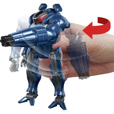 Mattel - Roboto - 14 cm - Kampfbereit - Action Figur Mattel - Roboto - 14 cm - Kampfbereit - Action Figur