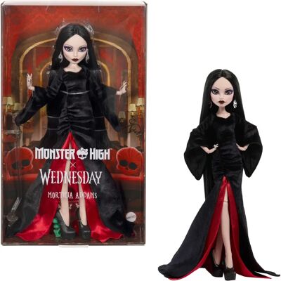 Mattel Monster High JLK99 - Wednesday Collector Doll - Dark Elegance Mattel Monster High JLK99 - Wednesday Collector Doll - Dark Elegance