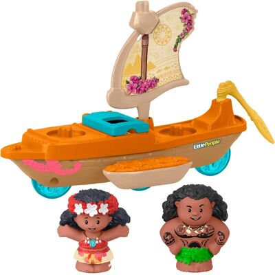 Fisher-Price - JLM26 - Vaiana - Canoe - Toy Figure Set Fisher-Price - JLM26 - Vaiana - Canoe - Toy Figure Set
