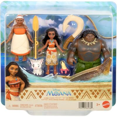 Mattel Disney Moana baba - 4 figura készlet - 9cm Mattel Disney Moana baba - 4 figura készlet - 9cm