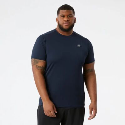 New Balance NB Dry Navy L Herren Lauf-T-Shirt New Balance NB Dry Navy L Herren Lauf-T-Shirt