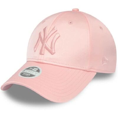 Casquette Femme 9Forty de New Era - SATIN Rose - Casquette - Publicité Casquette Femme 9Forty de New Era - SATIN Rose - Casquette - Publicité