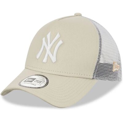 New Era 9Forty A-Frame Trucker Cap New York Yankees (12523893) κρέμα New Era 9Forty A-Frame Trucker Cap New York Yankees (12523893) κρέμα