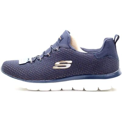 Skechers Dunkle Blau Summits Slip-On Sneakers - Turnschuhe Skechers Dunkle Blau Summits Slip-On Sneakers - Turnschuhe