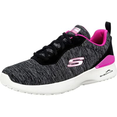 Skechers Damen Skech-Air Dynamight Paradise Waves Turnschuhe - Schwarz/Hot Pink - UK Größe 5 Skechers Damen Skech-Air Dynamight Paradise Waves Turnschuhe - Schwarz/Hot Pink - UK Größe 5