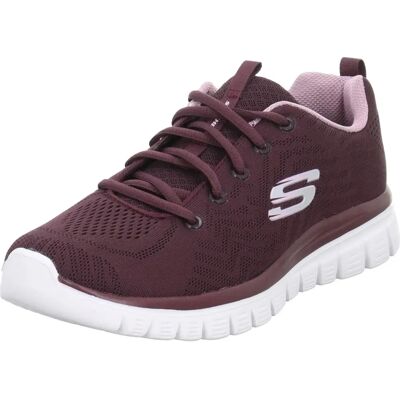 SKECHERS Graceful - Get Connected - Memory Foam, Bordeaux, Sneaker SKECHERS Graceful - Get Connected - Memory Foam, Bordeaux, Sneaker