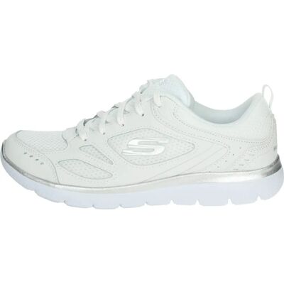 Skechers Summits Suited Weiß/Silber - Sneakers Skechers Summits Suited Weiß/Silber - Sneakers