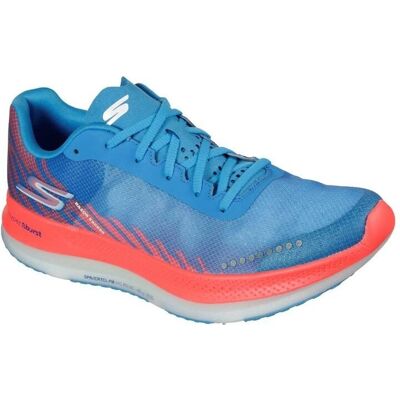 Skechers Go Run Razor Excess Blue/Coral - Sports Shoes Skechers Go Run Razor Excess Blue/Coral - Sports Shoes