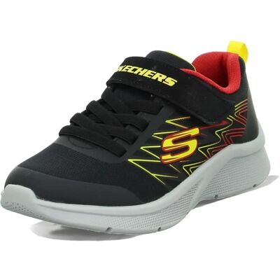 Skechers Kinder Schwarz Microspec Texlor - Ganzjährig - Kinder Schuhe Skechers Kinder Schwarz Microspec Texlor - Ganzjährig - Kinder Schuhe