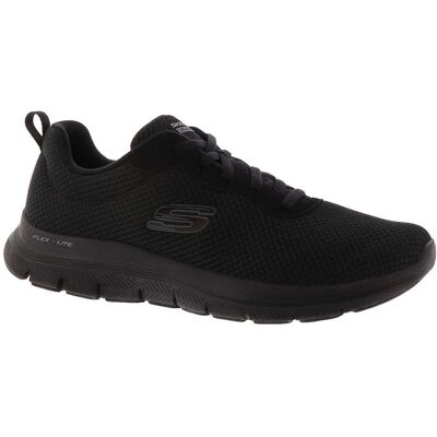 Skechers Flex Appeal 4.0 Brilliant View Wide - Trainers - Black Skechers Flex Appeal 4.0 Brilliant View Wide - Trainers - Black