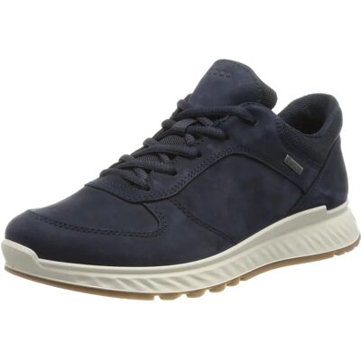 ECCO Exostride W - Wasserdichte Nubukleder-Gore-Tex-Sneaker für Damen - Blau - Größe 43 ECCO Exostride W - Wasserdichte Nubukleder-Gore-Tex-Sneaker für Damen - Blau - Größe 43