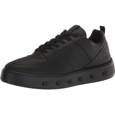 ECCO Black Leather GORE-TEX Sneakers - Casual, Waterproof, 720 W ECCO Black Leather GORE-TEX Sneakers - Casual, Waterproof, 720 W