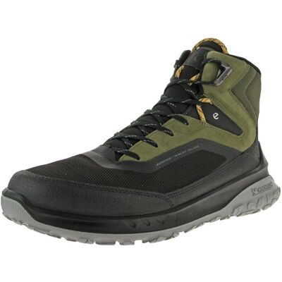 ECCO Herren ULT-TRN Mid Wasserdichte Wanderschuhe - Schwarz/Traubenblatt - Wanderschuhe ECCO Herren ULT-TRN Mid Wasserdichte Wanderschuhe - Schwarz/Traubenblatt - Wanderschuhe
