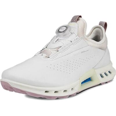 Ecco Biom C4 Boa - Pustende golfskøyter - Hvit/Rosa - Standard passform Ecco Biom C4 Boa - Pustende golfskøyter - Hvit/Rosa - Standard passform