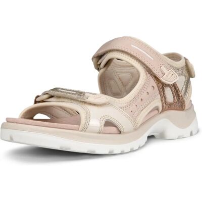 ECCO Yucatán Beigene Lederstützende Sandalen - Schuhe ECCO Yucatán Beigene Lederstützende Sandalen - Schuhe
