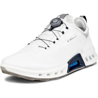 Ecco Biom C4 Vanntette Golfsko - Herre Hvit/Svart UK 10 Ecco Biom C4 Vanntette Golfsko - Herre Hvit/Svart UK 10
