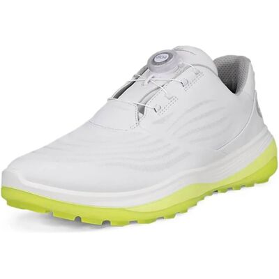 Ecco Chaussures de Golf Imperméables pour Homme LT1 M Boa - Blanc - Sport - Publicité Ecco Chaussures de Golf Imperméables pour Homme LT1 M Boa - Blanc - Sport - Publicité