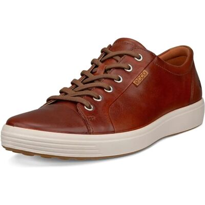 ECCO Soft 7 Braune Lederschuhe - Casual und Business ECCO Soft 7 Braune Lederschuhe - Casual und Business
